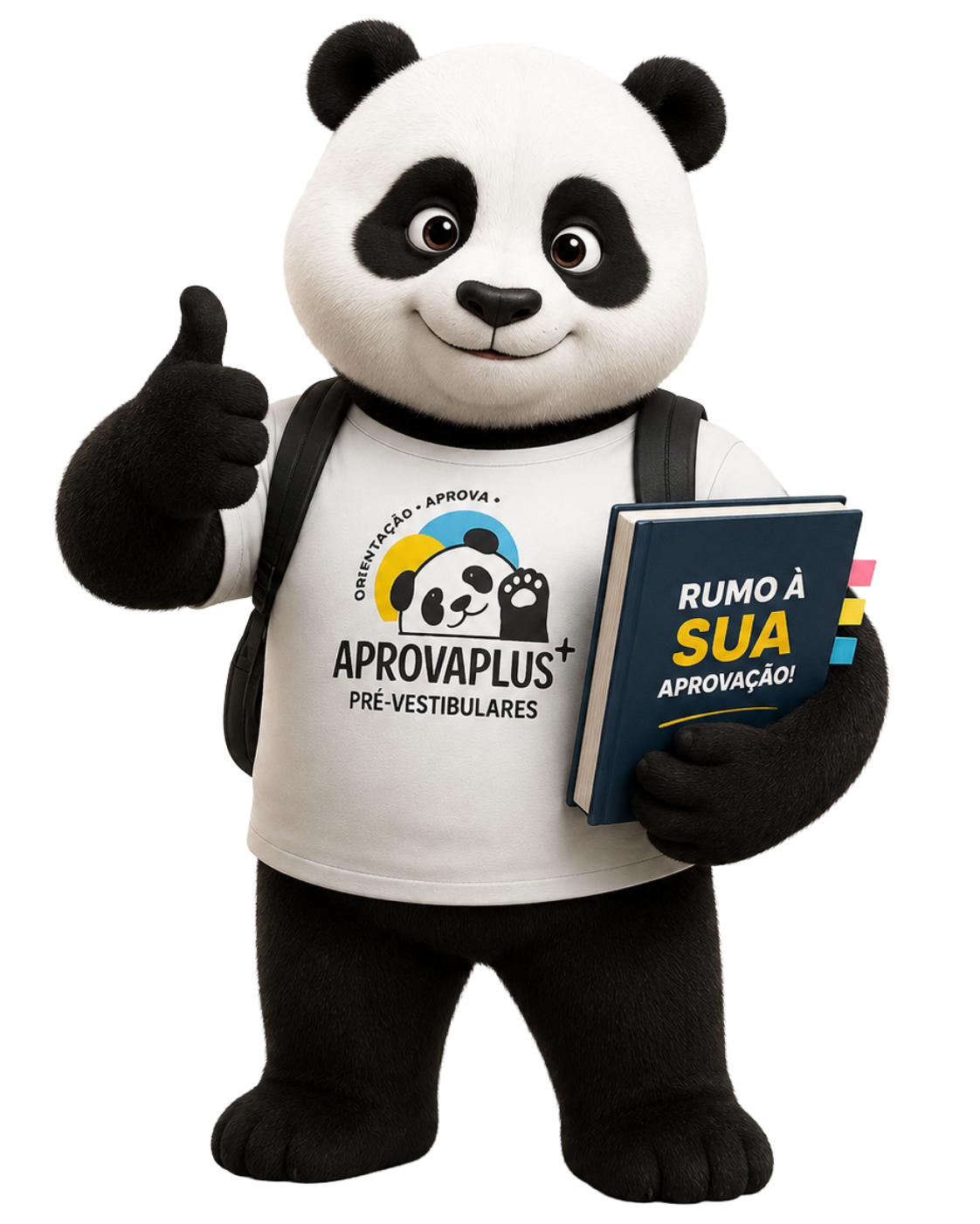 Mascote Aprova Plus — Pré-Vestibular presencial